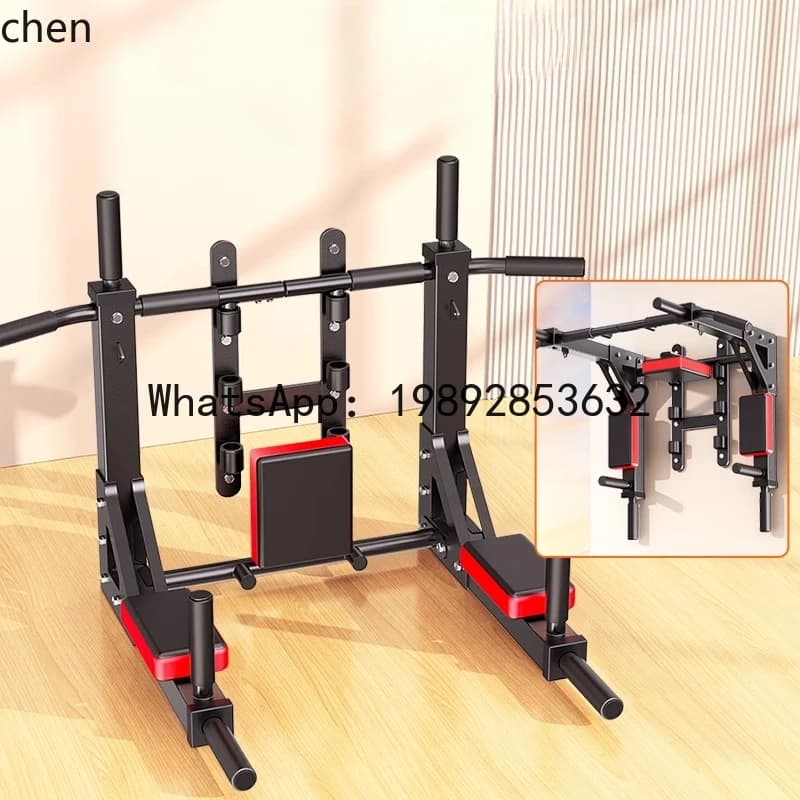 Traction device Wall punching Horizontal bar for interior Wall shelf Fitness equipment