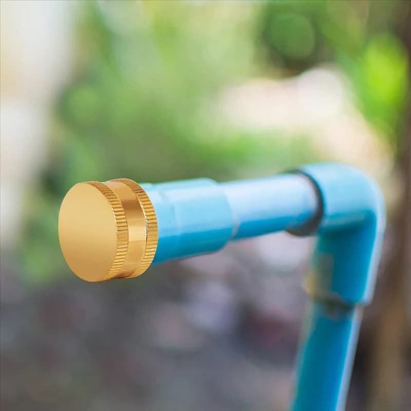 3/4 inch brass A26I garden hose with washers, 4 pack