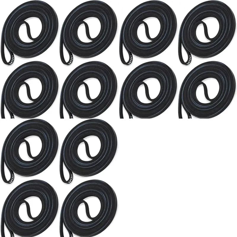 【FLASH-VENDITA!】12 pezzi 341241 cinghia tamburo asciugatrice compatibile con asciugatrici Whirlpool Kenmore sostituisce 8066065 AP2946843 W10127457 PS34