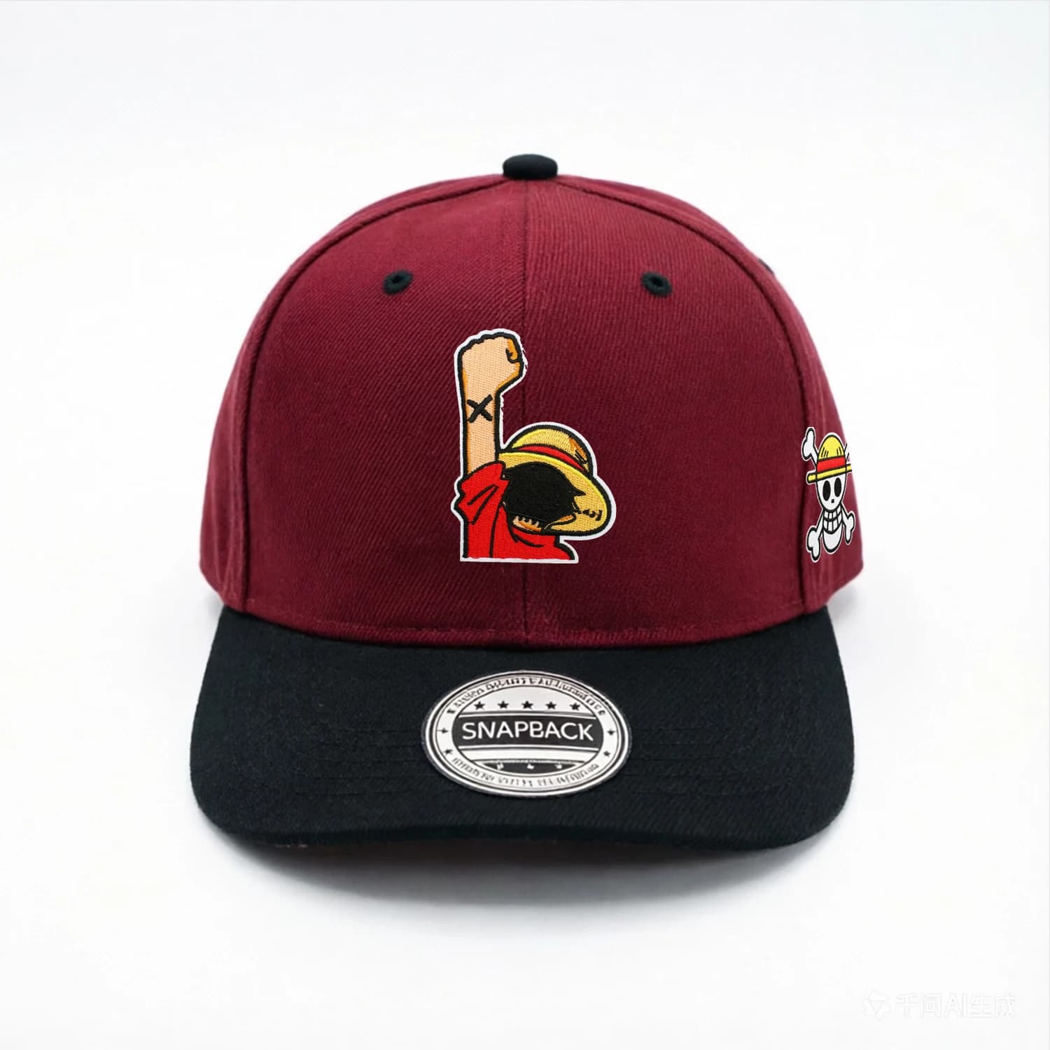 Cappellino da Baseball One Piece per Adolescenti, Uomo e Donna, con Ricamo Luffy, Stile Anime, Hip-hop, Cappello da Sole per Adulti, Nuovo