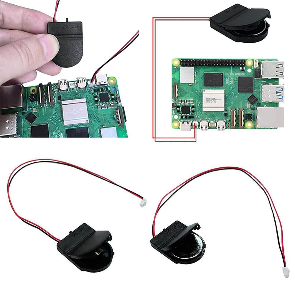 Modulo Batteria RTC per Raspberry Pi 5 con/senza Batteria per RPI 5 Pi5