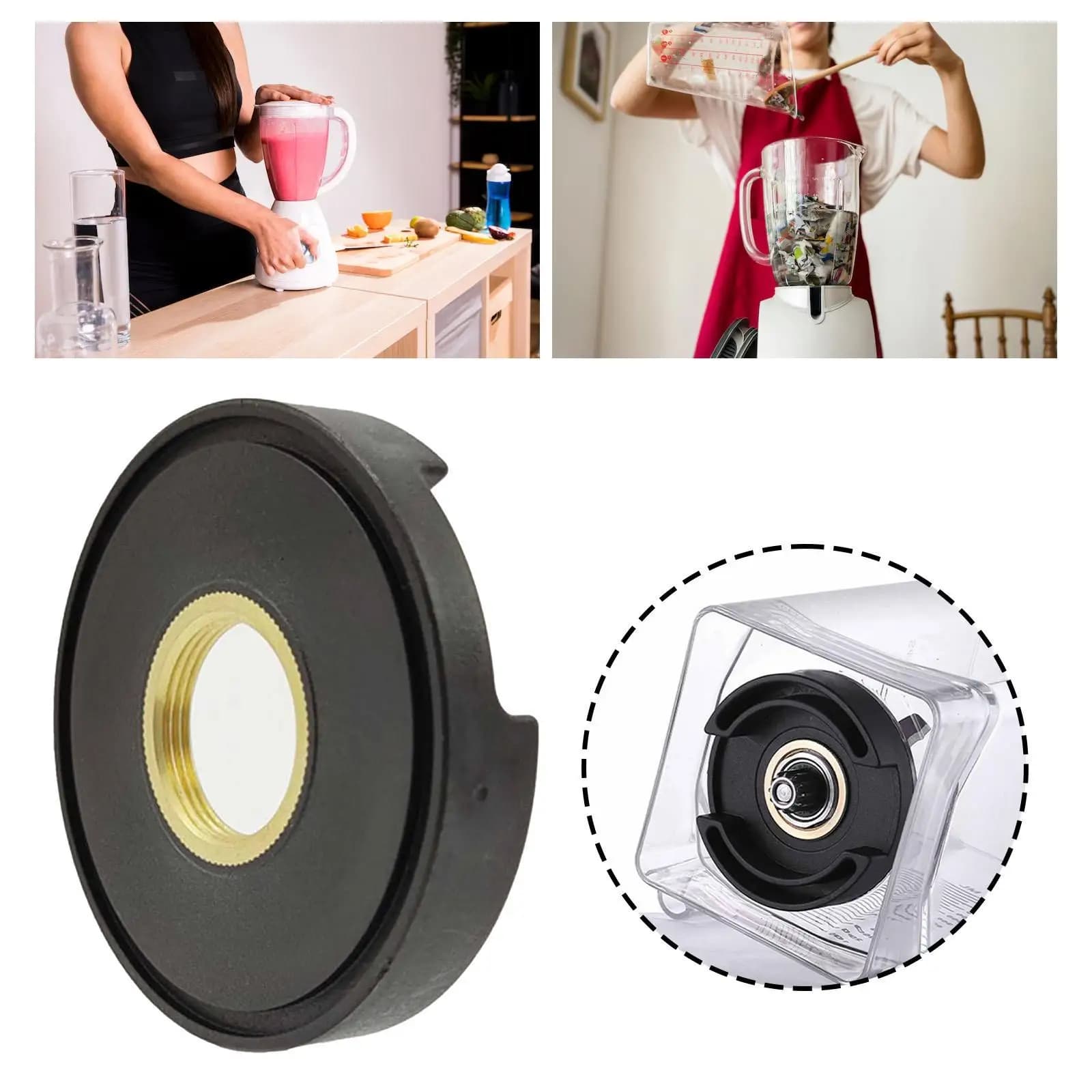 Mixer fixing nut, spare part, easy to use, heavy spare accessories