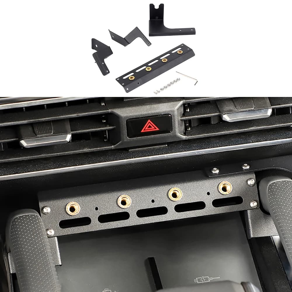 Estensione della console centrale per auto Staffa per walkie-talkie Staffa di espansione Staffa per cambio per accessori Chery Jetour Traveller T2
