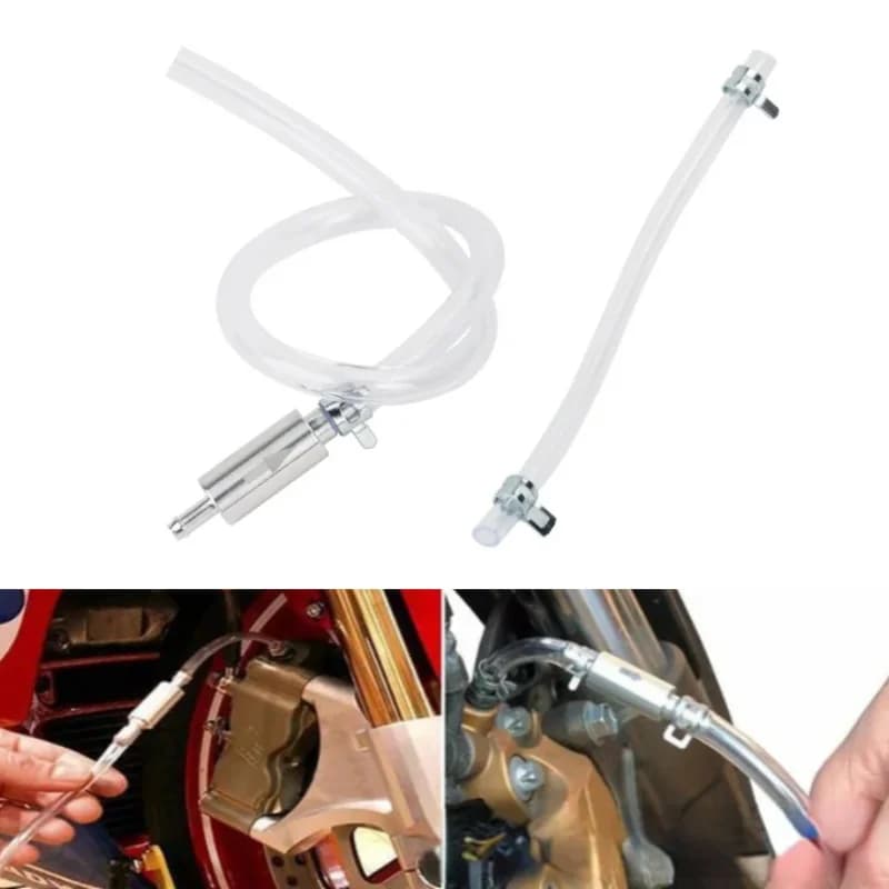 Hydraulic Brake Drainage Tool Auto Brake Liquid Drainage Pipe Lockable With Unidirectional Retention Valve Without Return