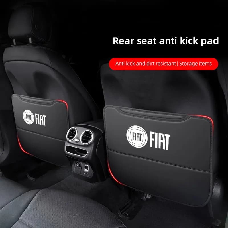 Anti-Calcio Protections for Leather Seats for Fiat 500, Punto, Panda, Doblo, Bravo, FR, Abarth