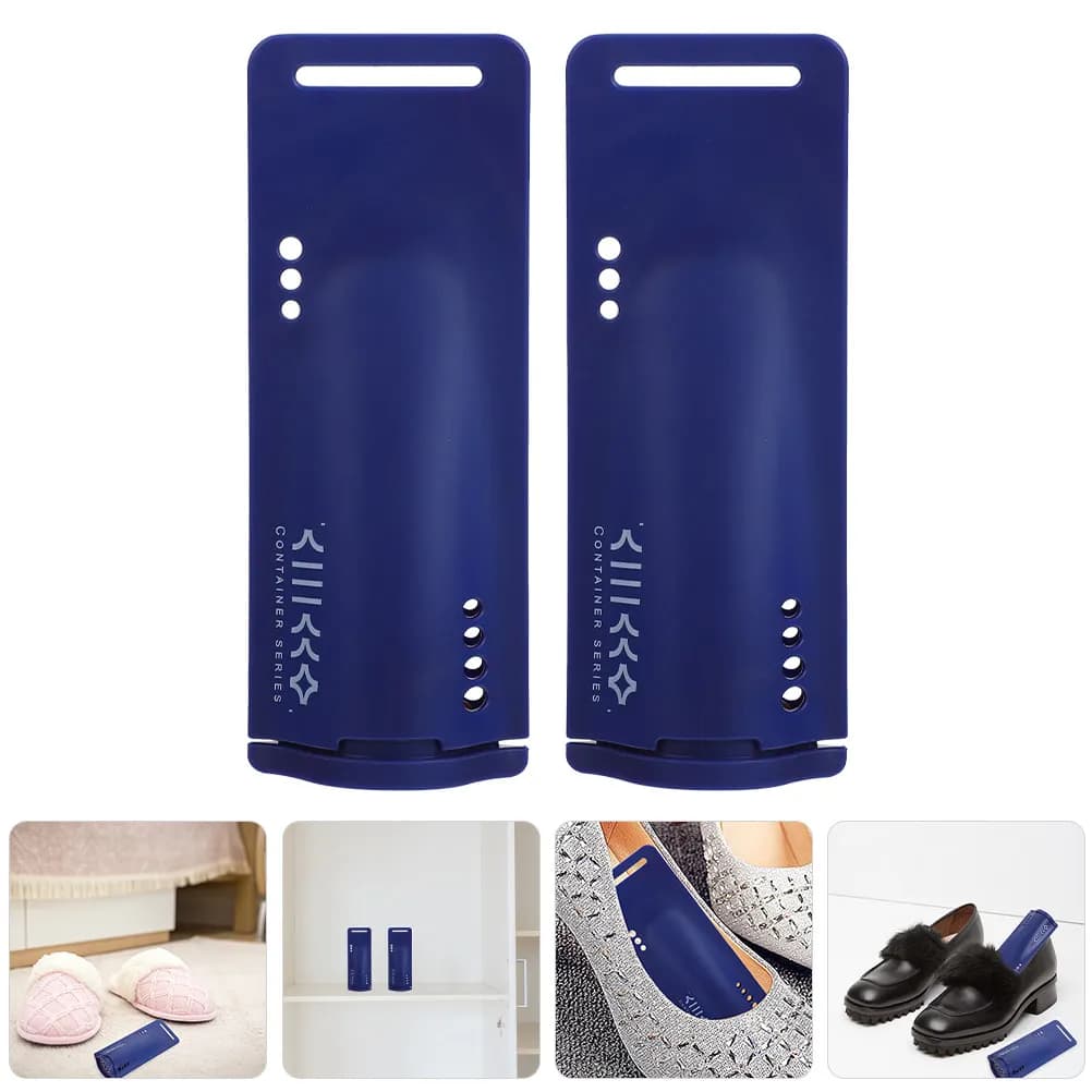 2Pcs Sneaker Odor Purifying Box Shoe Deodorizer for Everyday Footwear Gym Gear Bags Moisture Absorbing Odor Neutralizing Shoes