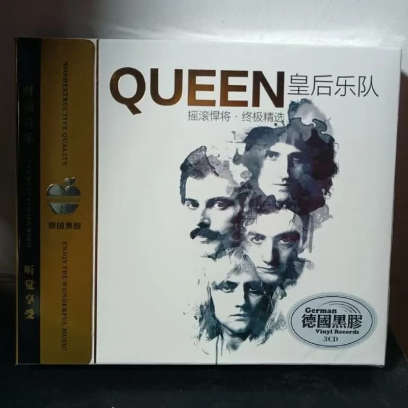 Collezione di musica rock 3CD di famosi album di gruppi europei e americani e set di scatole per CD di canzoni pop