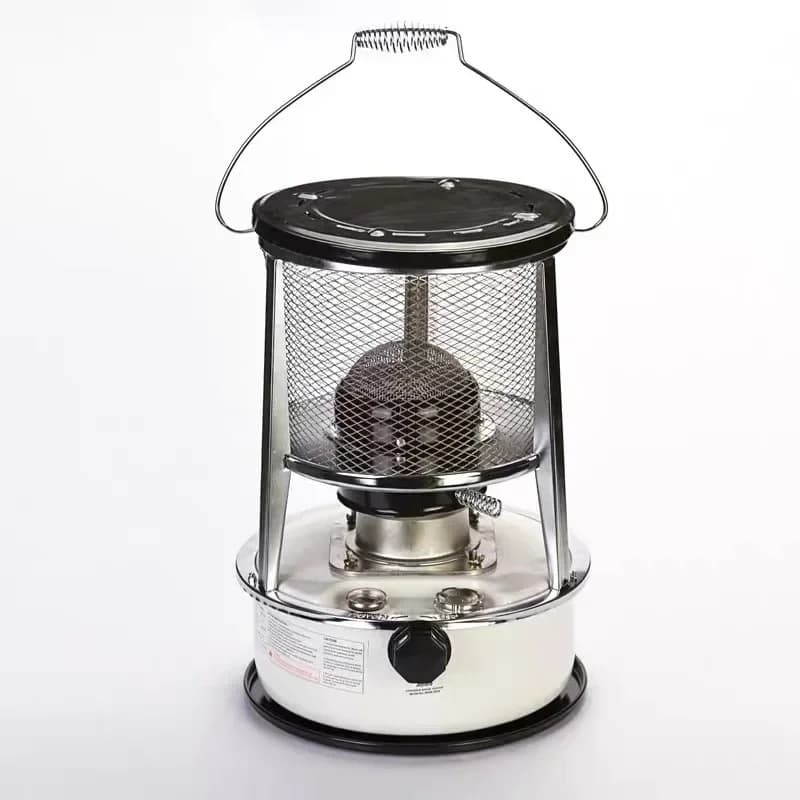 Portable Stove from Exterior 4.5L/6L to Ice and Camping Fishing Metanolo, Liftable Style Glass/metal smoker.
