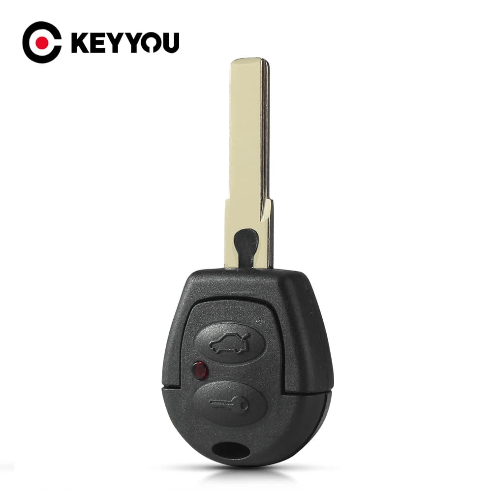 KEYYOU Chiave A Distanza Dell'automobile Borsette Caso Per VW Polo Golf Jetta Sharan Per Seat Ibiza Leon Toledo Altea Per SKODA FABIA OCTAVIA 2 Bottoni