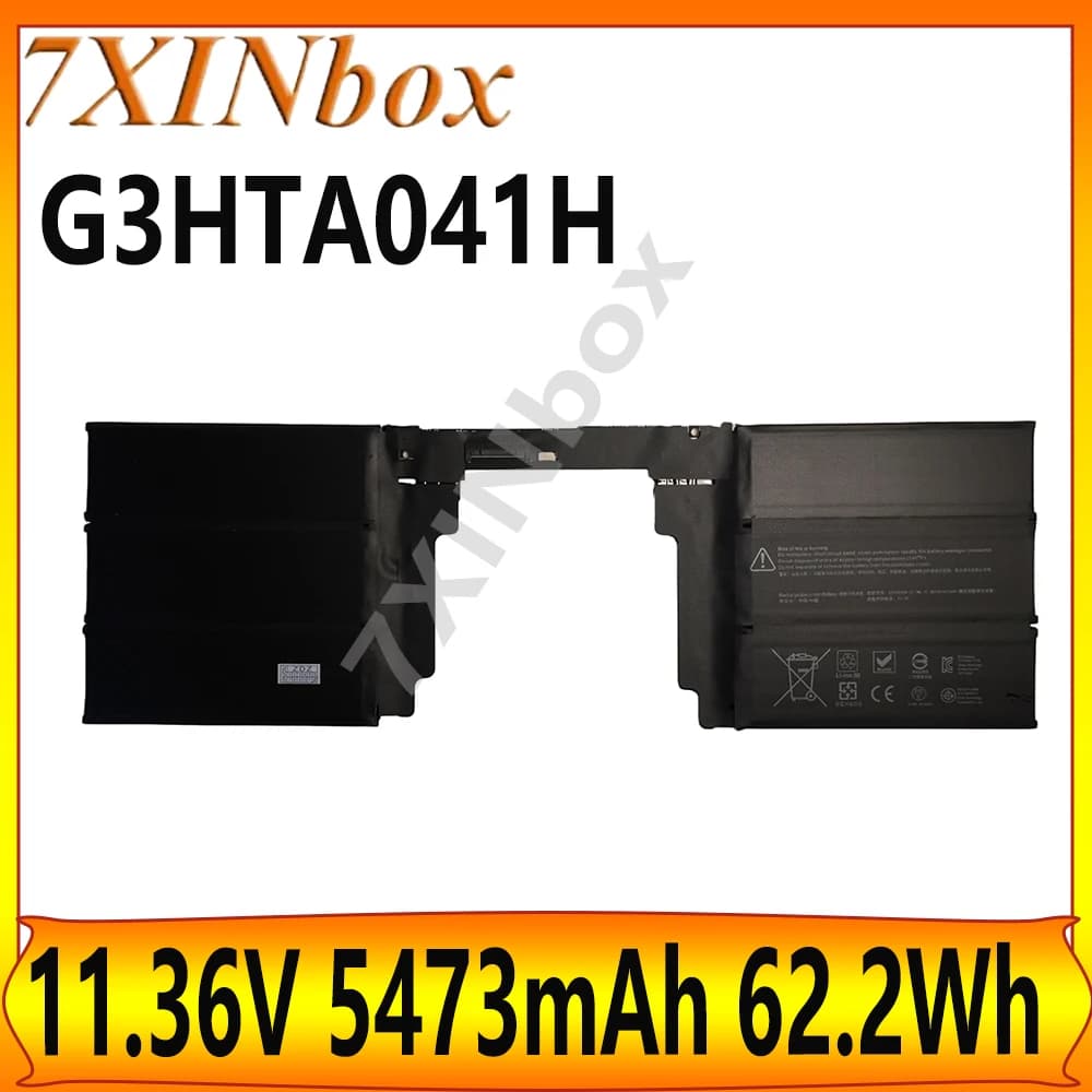 7XINbox G3HTA041H G3HTA040H 11.36V 5473mAh 62.2Wh Laptop Battery For Microsoft Surface Book 2 15" 1813 1793 KEYBOARD BASE