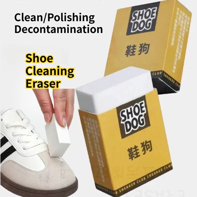 1/2/3PCS Waterless Sneaker Cleaning Eraser Rubber Block Shoe Stain Remover Wash Free Care Tool for White Shoes Suede Leather