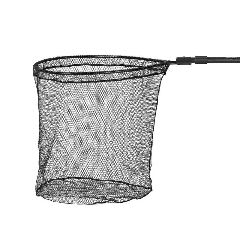 Rete da Pesca, Guadino con Manico Telescopico, Attrezzatura da Pesca Portatile Leggera e Resistente in Alluminio 6063, Rivestito in Nylon PVC, D