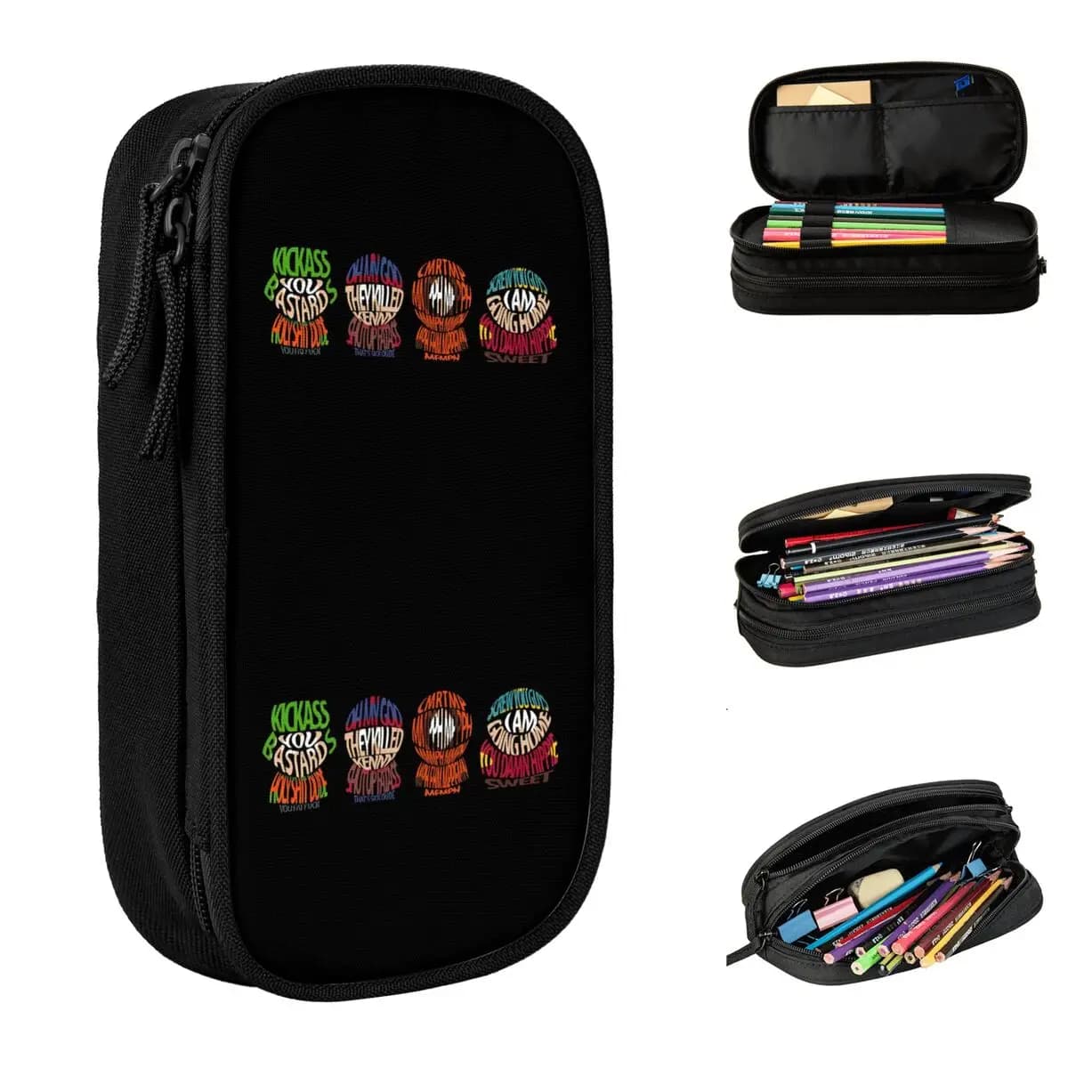 Simpatico astuccio per matite Souths Cool Parked Astuccio per il ritorno a scuola Astucci per matite Ragazzo Ragazza Cerniera Cancelleria scolastica personalizzata