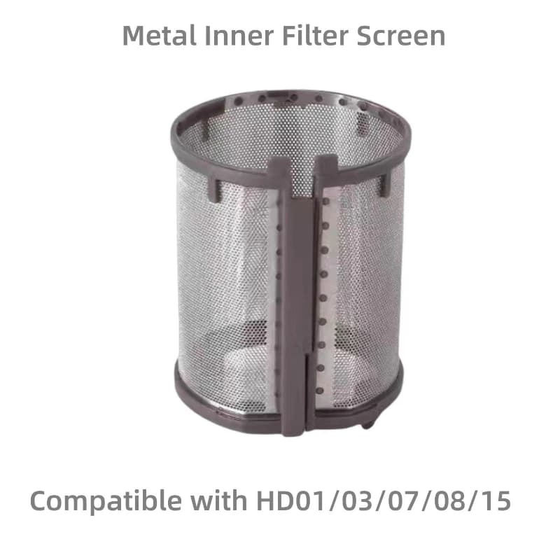 Filtro a rete interno per asciugacapelli Dyson Supersonic modelli HD01 HD03 HD08, parte di ricambio in metallo con rete filtrante integrata