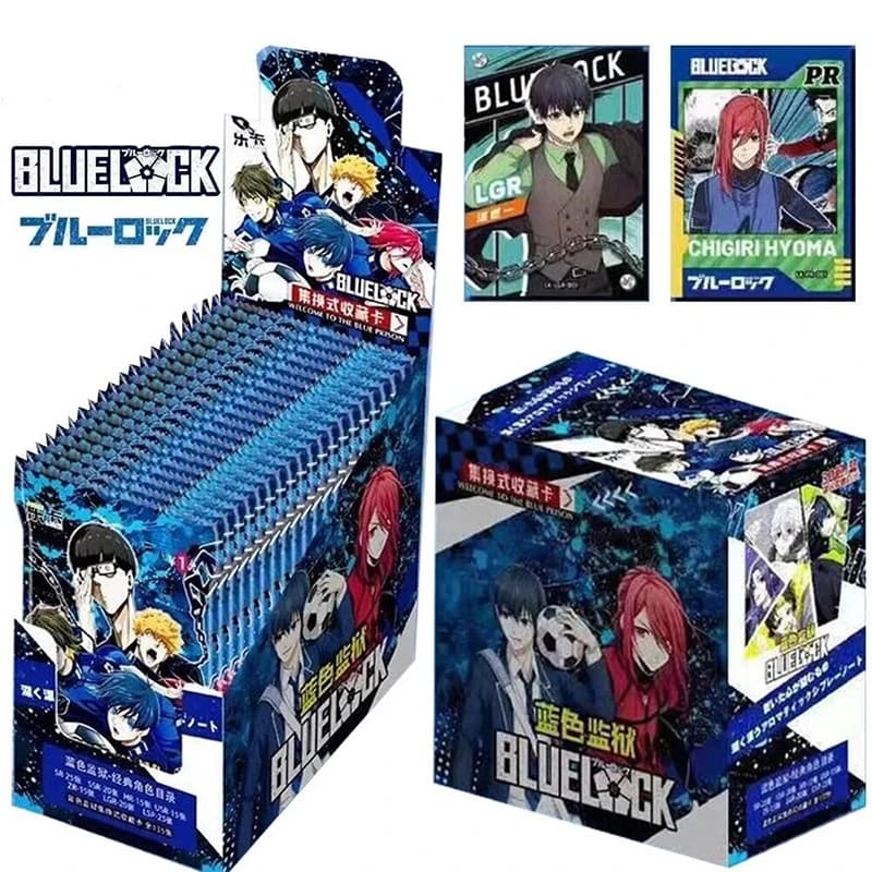 BLUE LOCK Display Box 30 Booster Pack 90 pezzi Anime Manga TCG Collezione di carte Gioco da tavolo per bambini giocattolo