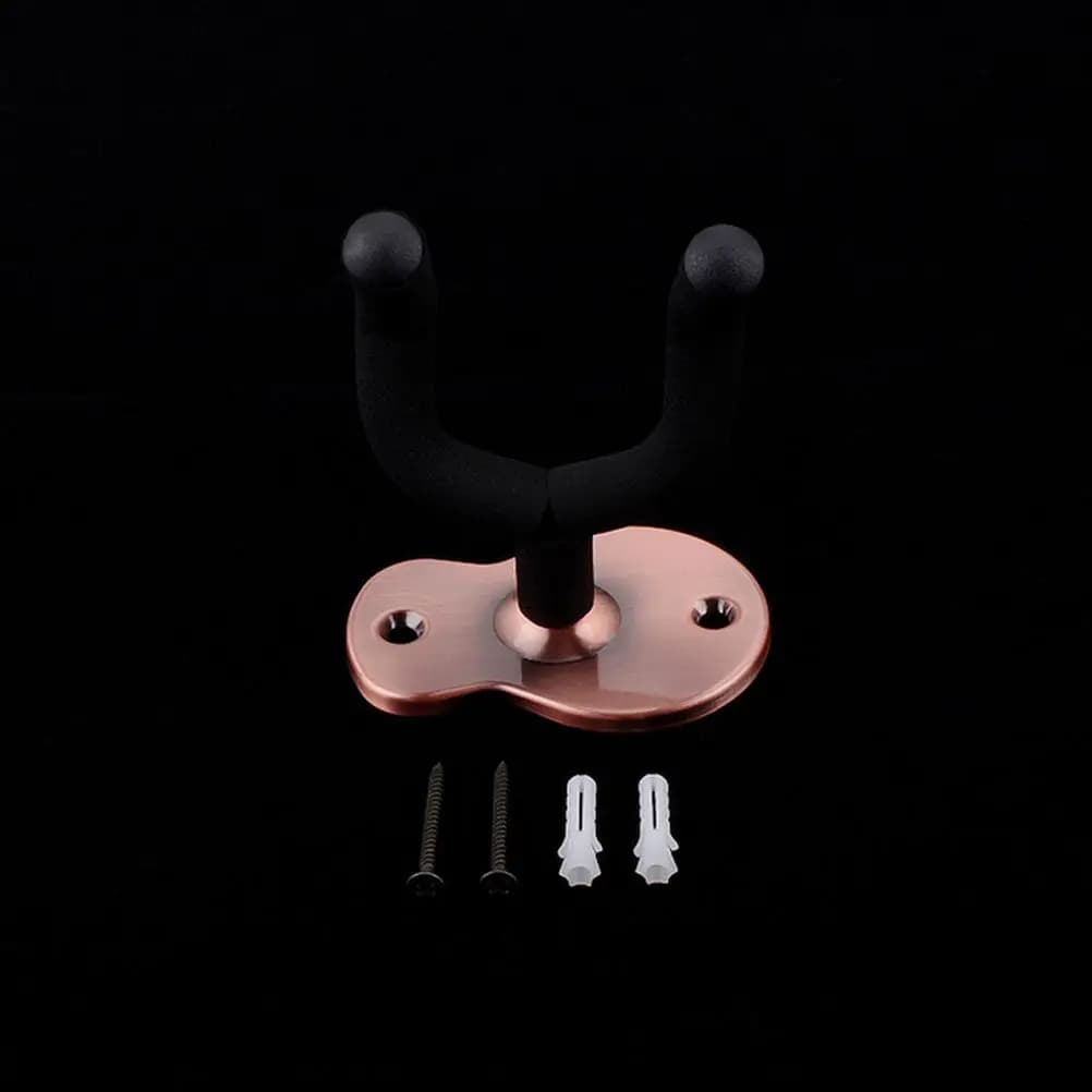 Supporto da Parete per Chitarra Elettrica, Gancio Dorato per Ukulele