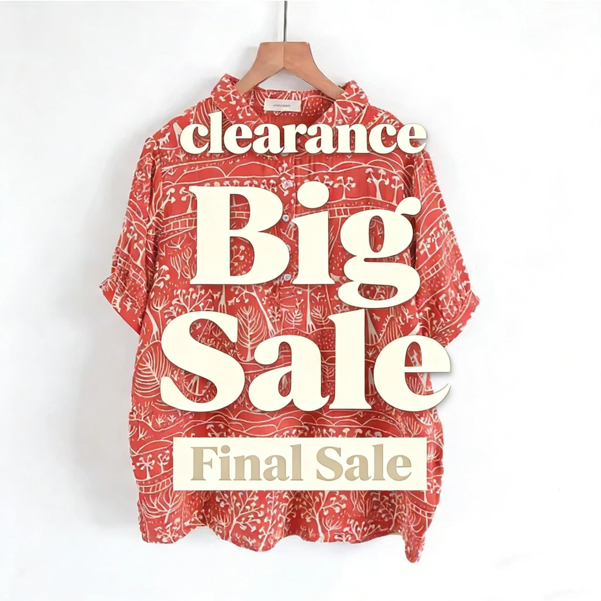 Clearance New Spring Cotton Yarn Print Shirt Women Lapel Collar Literature Tops Girl Short Sleeve Gentle Blouses
