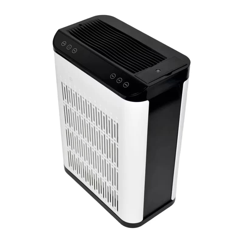 Intelligent Air Purifier with Humidifier Laser Sensor for Real-time Air Quality Auto, Sleep, and Timer Modes