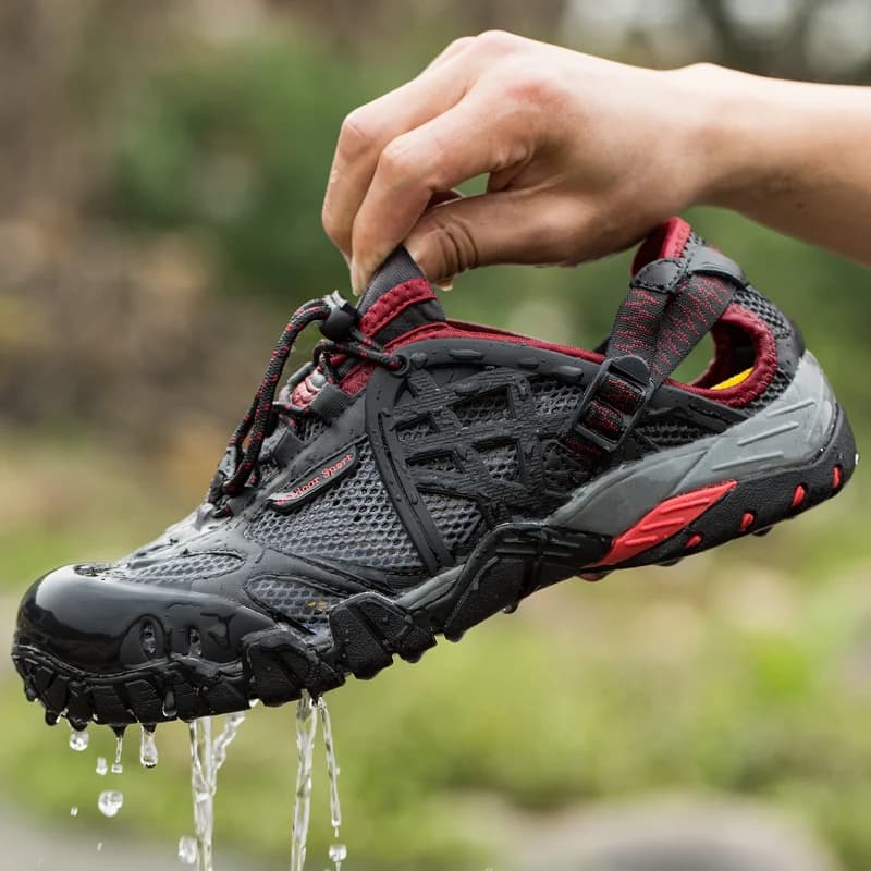 High Quality Men's Hiking Shoes Breathable Non-Slip Mesh Sports Shoes For Men Sneakers Quick Dry Water Shoes Outdoor Climbing