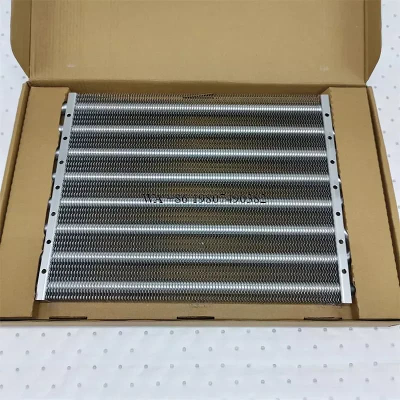 wmwmnu 8 Row Oil Cooler Kit Universal Transmission Engine Oil Cooling System With Complete Installation Accessories