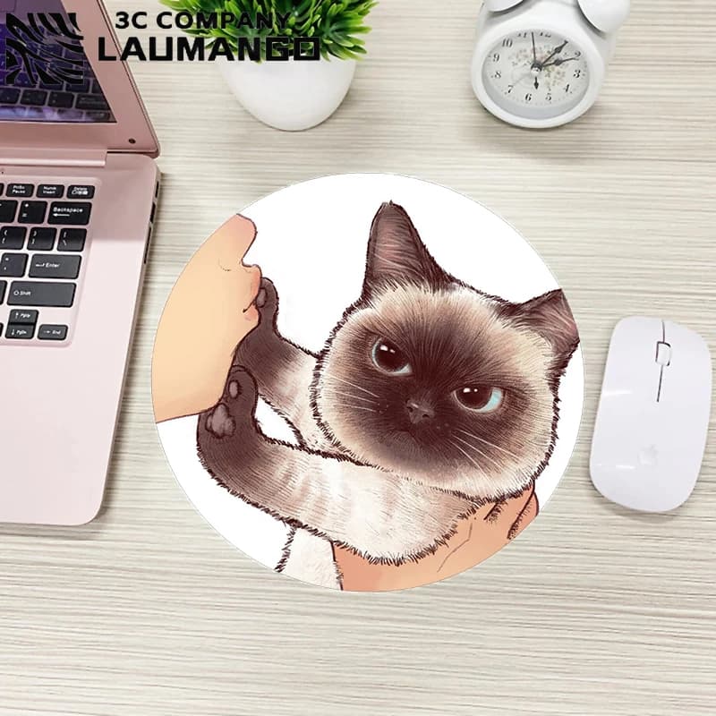 Tappetino per mouse da gioco Tappetini per mouse anime fai da te Tappetino per tastiera Pc Gamer Completo personalizzato Kawaii Pad Computer Uffici Mause Gatto in gomma Laptop