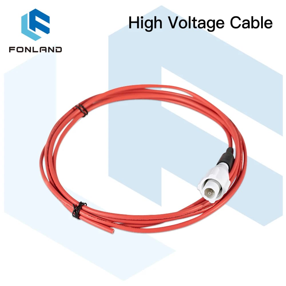 FONLAND 1.5 m long high voltage cable for CO2 laser feeder and laser cut and engraving machine