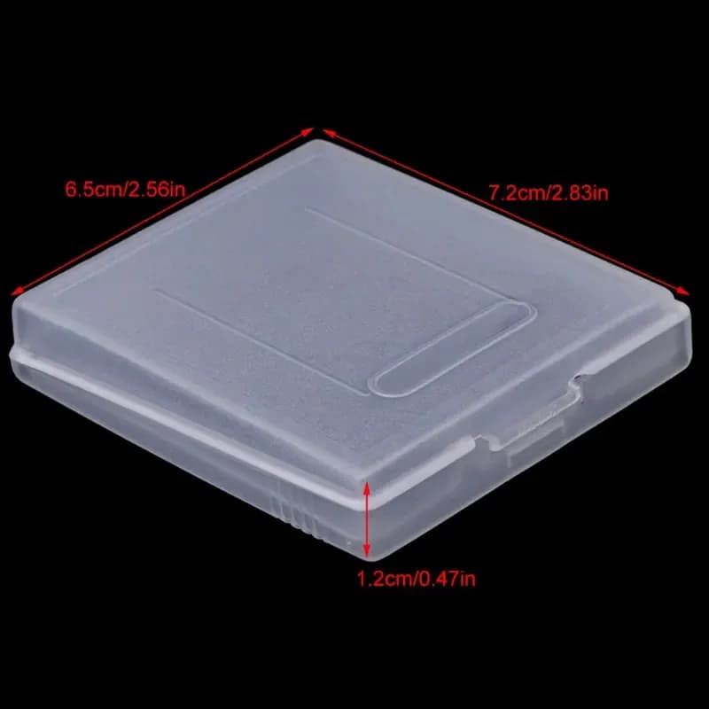 Custodie per cartucce di carte da gioco in plastica Custodia protettiva per cartucce di gioco Custodia per carte da gioco per Nintendo Game Boy Color GBC