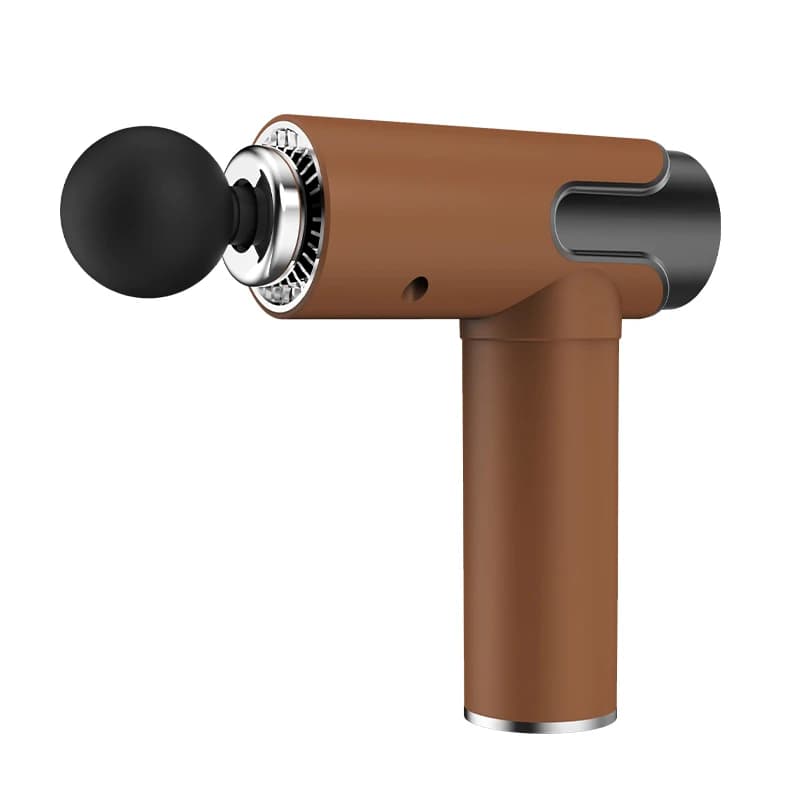 Top Sell Portable Body Muscle Percussion Gun with Lcd Screen Portable Massage Gun Rechargeable Muscle Massager