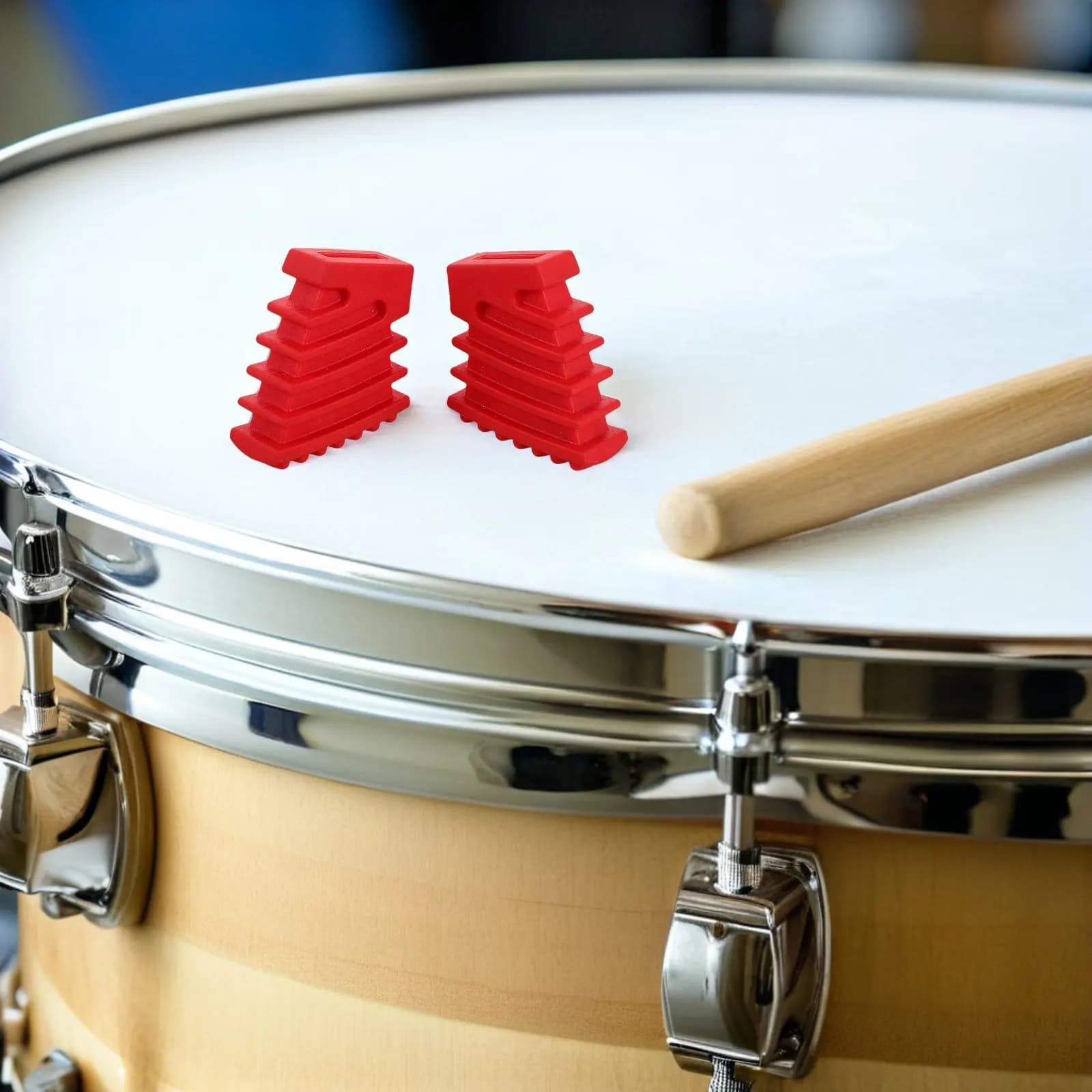 4 Pezzi Protezioni in Plastica per Piedini di Supporto Batteria 36x45mm, Antiscivolo, Cuscinetti di Ricambio per Supporto Batteria, Accessori per Strumenti a Percussione