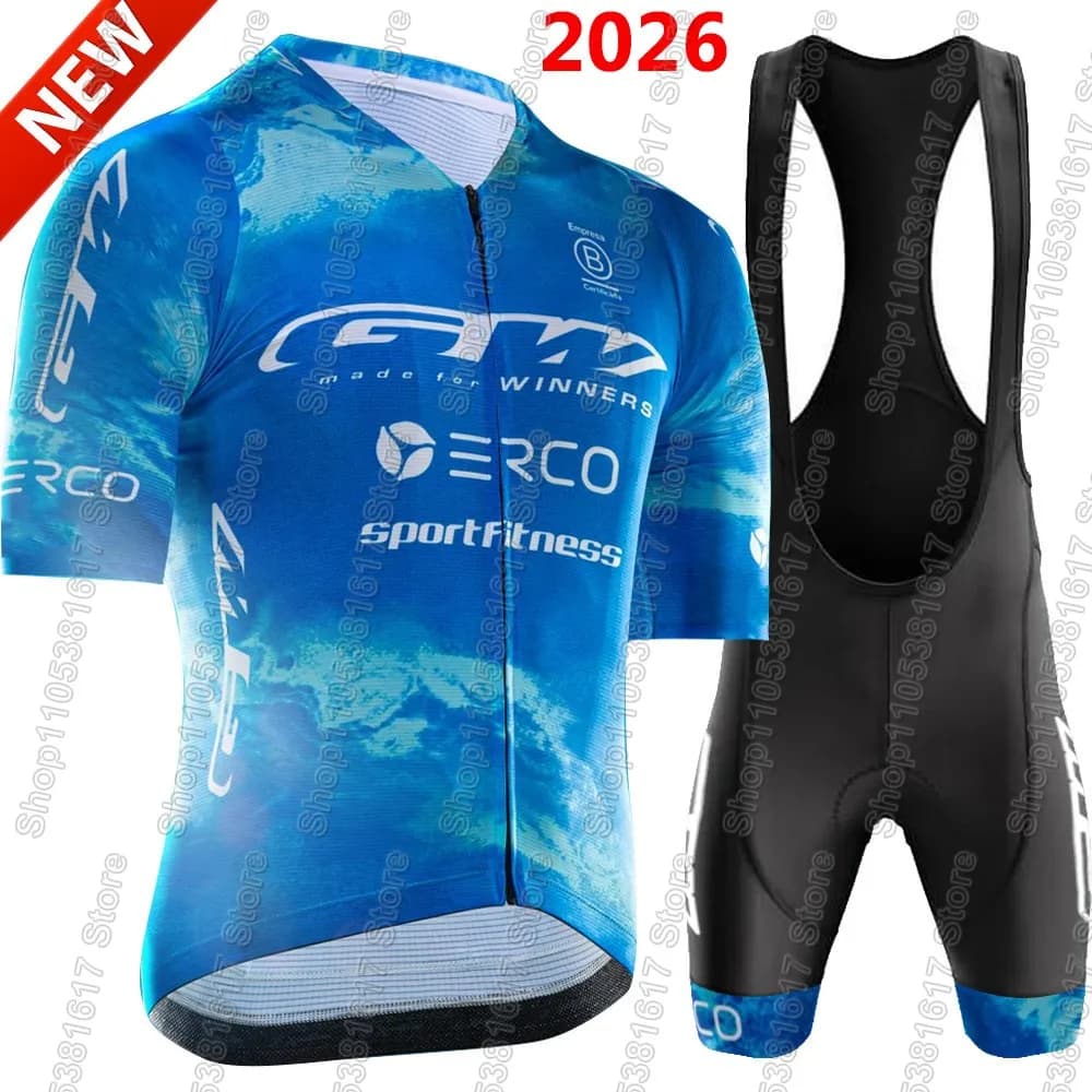 Completed by Cycling Gw Erco 2026 Colombia: Summer knit and shorts with Bretelle for Road Bike and MTB