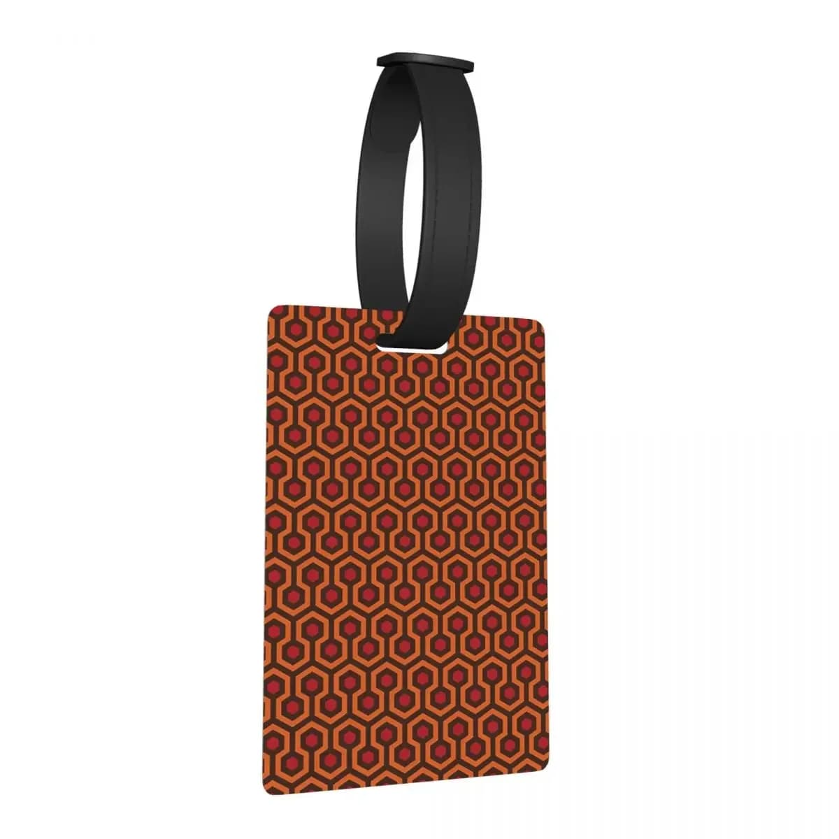 The Overlook Hotel Moquette Etichette per bagagli Accessori per valigie Viaggi Moda Bagagli Etichetta d'imbarco Porta etichette ID Nome Indirizzo