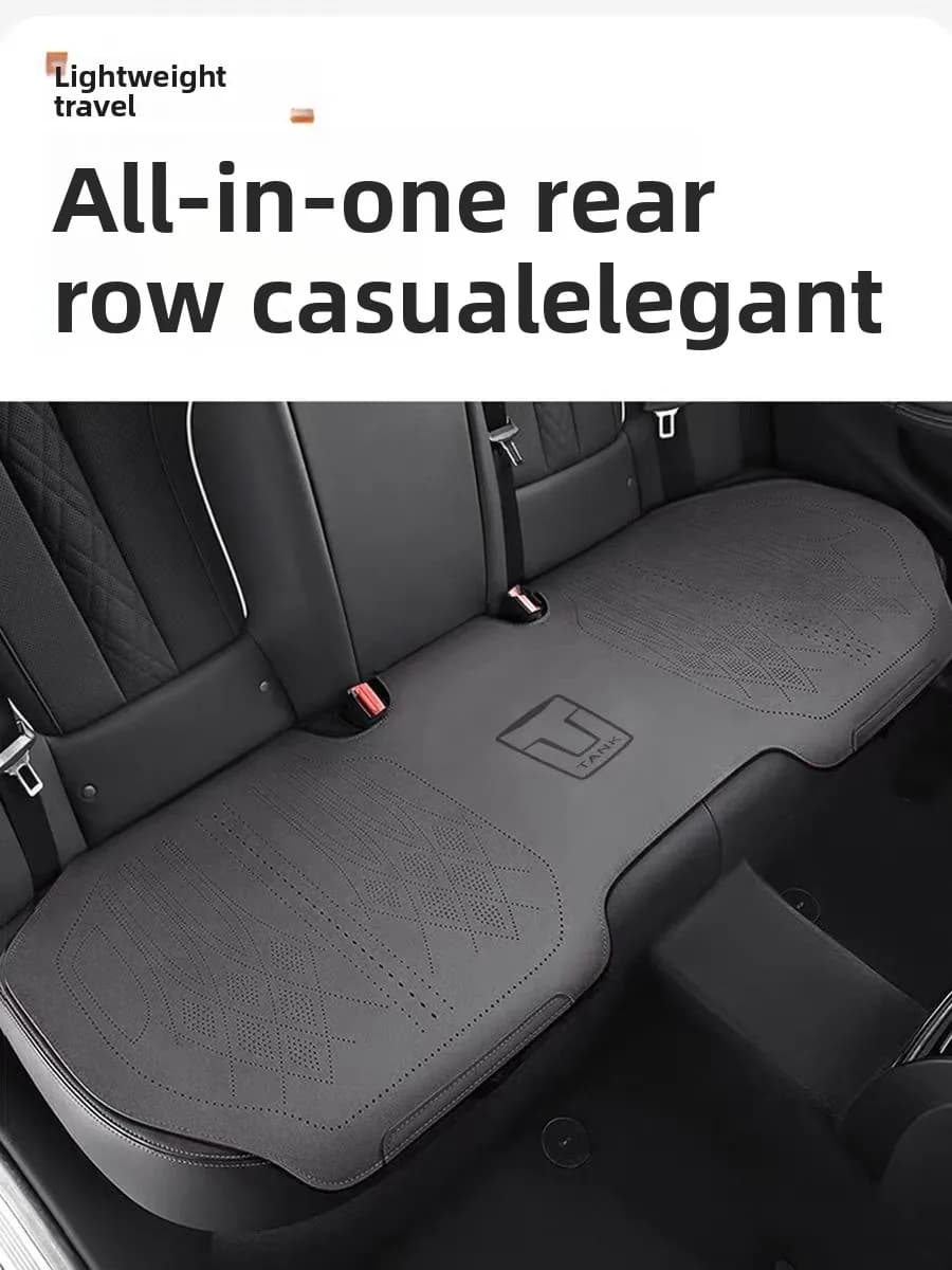 For Great Wall Tank 500 Custom Fit Suede Leather Car Seat Cover Cushion Auto Seat Protector Interior Accessories