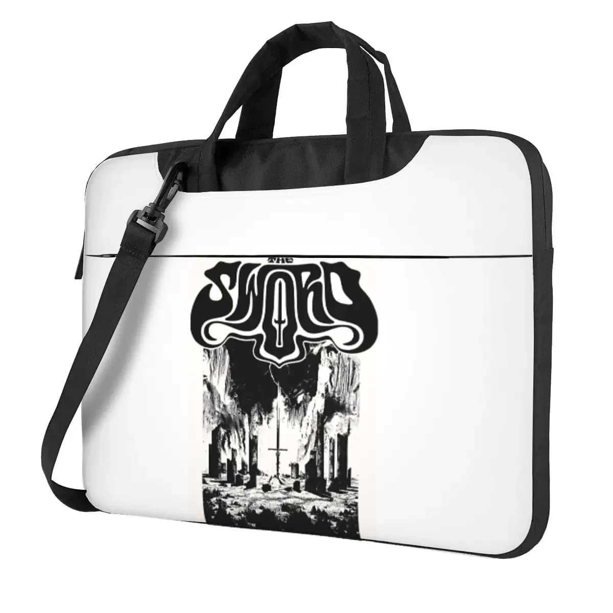 The Sword Band - Gods Of The Earth Borsa a tracolla per laptop Borsa per computer Custodia protettiva resistente per notebook per Macbook Pro