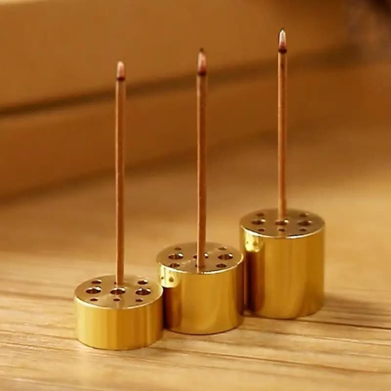 9-Hole Incense Holder Universal Incense Stick Burner Base For Spiritual Prayer Meditation Home Office Decor