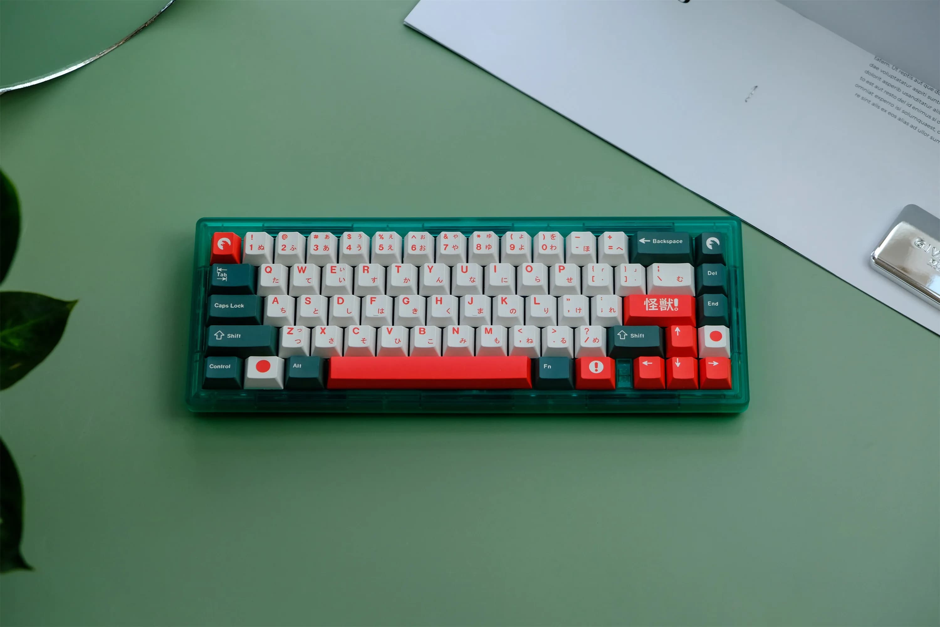 GMK Monster Kaiju Keycaps 130 Keys PBT Material Cherry Profile Keycap DYE-SUB For MX Switch Wooting Mechanical Keyboard Keycaps
