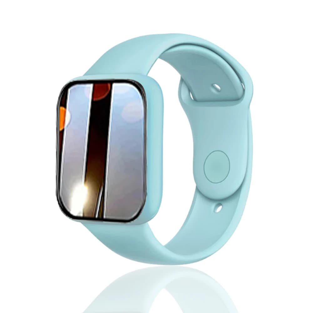 Smartwatch Macaron per uomo e donna, schermo intelligente da 1,44 pollici, braccialetto multifunzione con controllo tramite app, orologio elegante, regalo di compleanno.