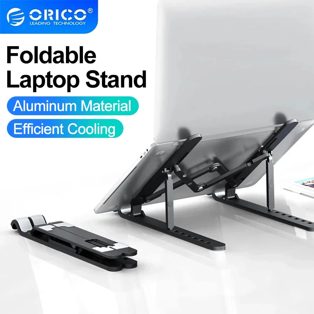 ORICO Laptop Stand Aluminum Adjustable Notebook Stand Laptop For Macbook Air Foldable Support Macbook Pro Tablet Phone Stand