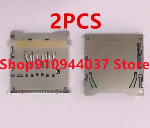 2 pezzi nuovo per Nikon D850 SD Memory Card Reader Slot Holder riparazione fotocamera pezzo di ricambio di ricambio