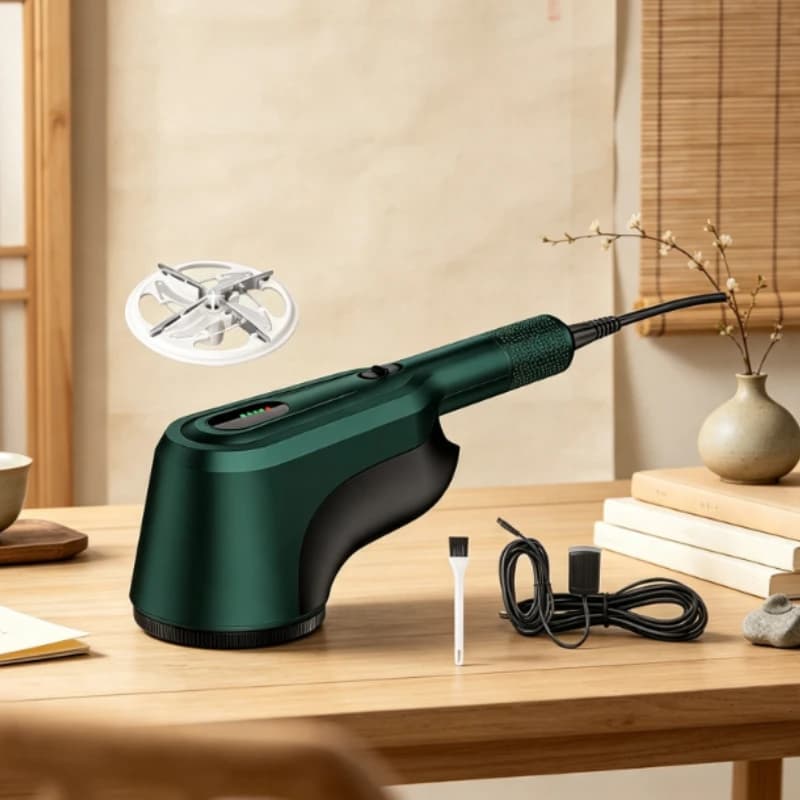 Commercial Fabric Shaver, Heavy-Duty Corded Lint Remover, High-Power Electric Pilling Machine for Dry Cleaning, Sweaters & Home