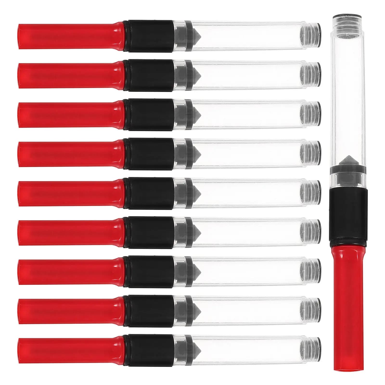 10Pcs Ink Absorber for Fountain Pen Plastic Ink Refiller Converter Tool Fine Craftsmanship Writing School Office Pen