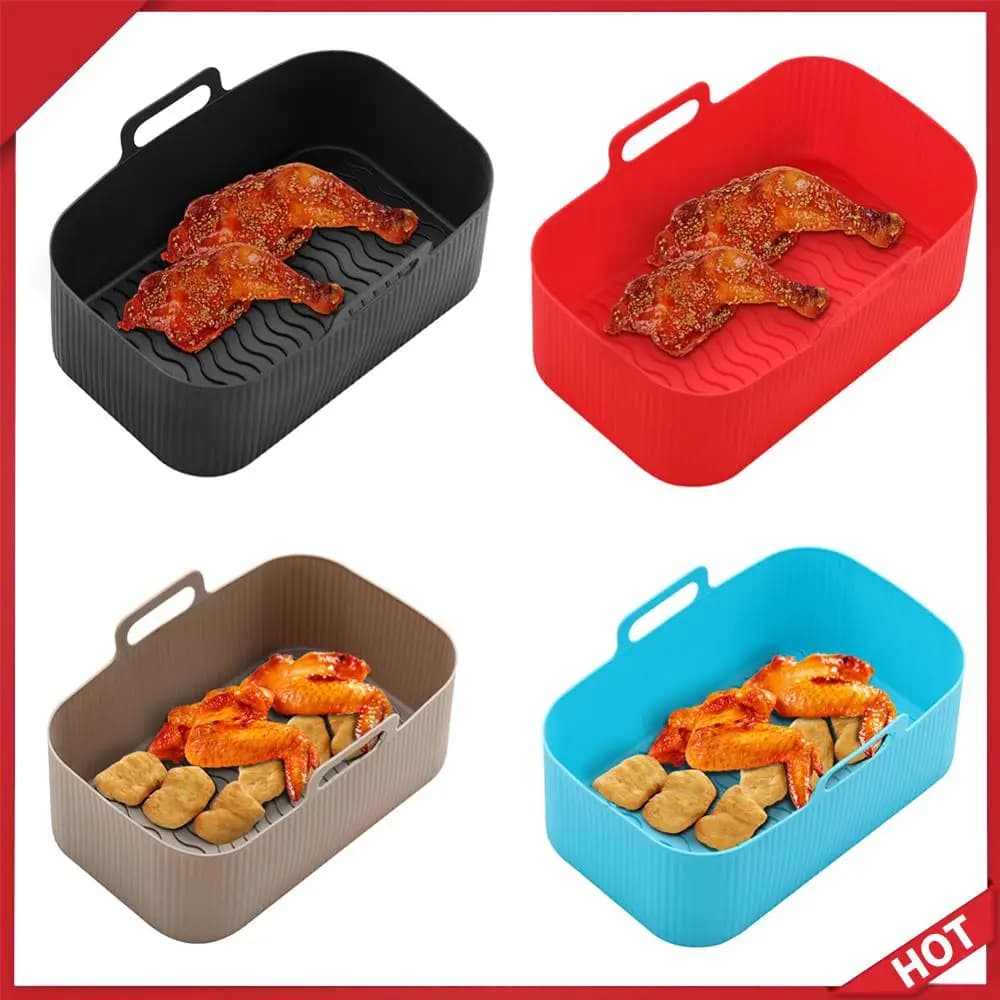 Air Frying Silicone Inserts, Air Frying Silicone Mold, Air Frying Machine Accessories