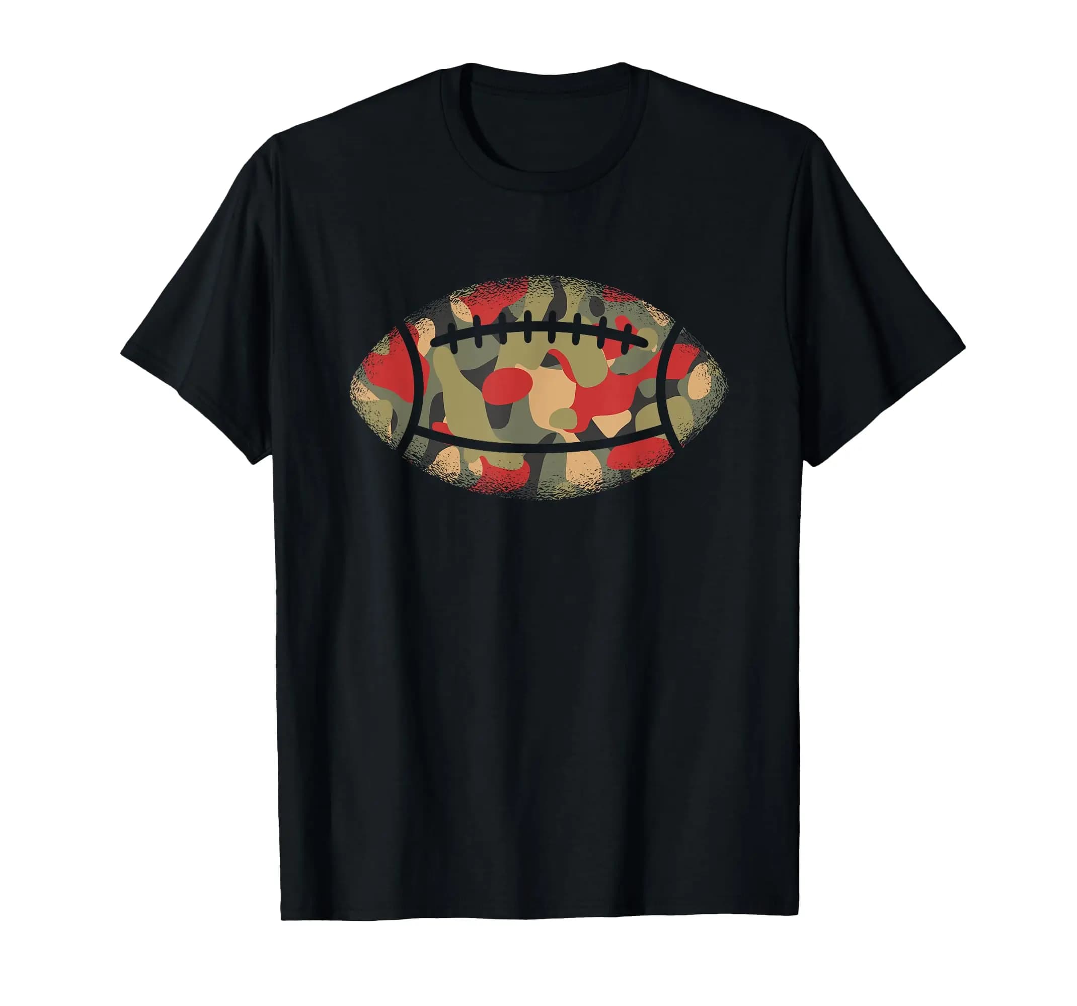 American Football Player Sports Boys Men Football T-Shirt