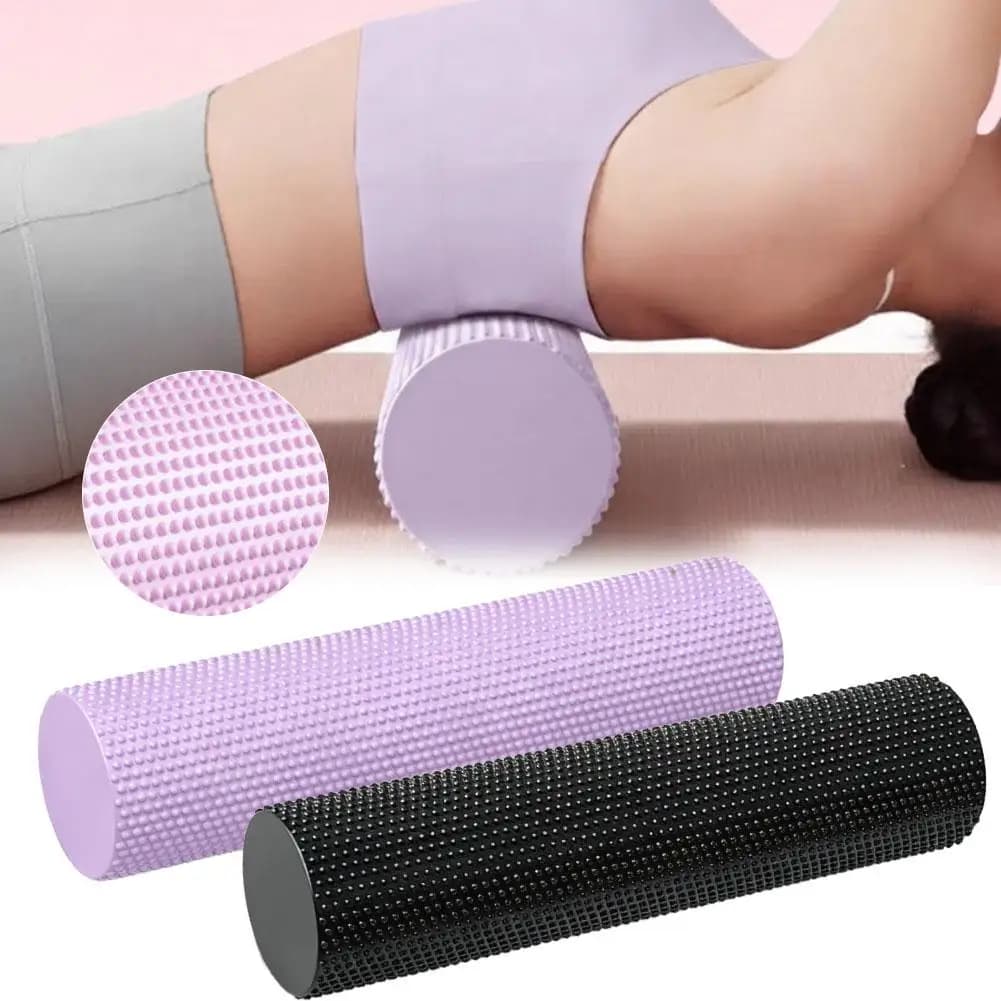 Solid Foam Shaft Stretching Leg Exercise Roller Massage Artifact Shaping New Yoga Column Stretching Equipment