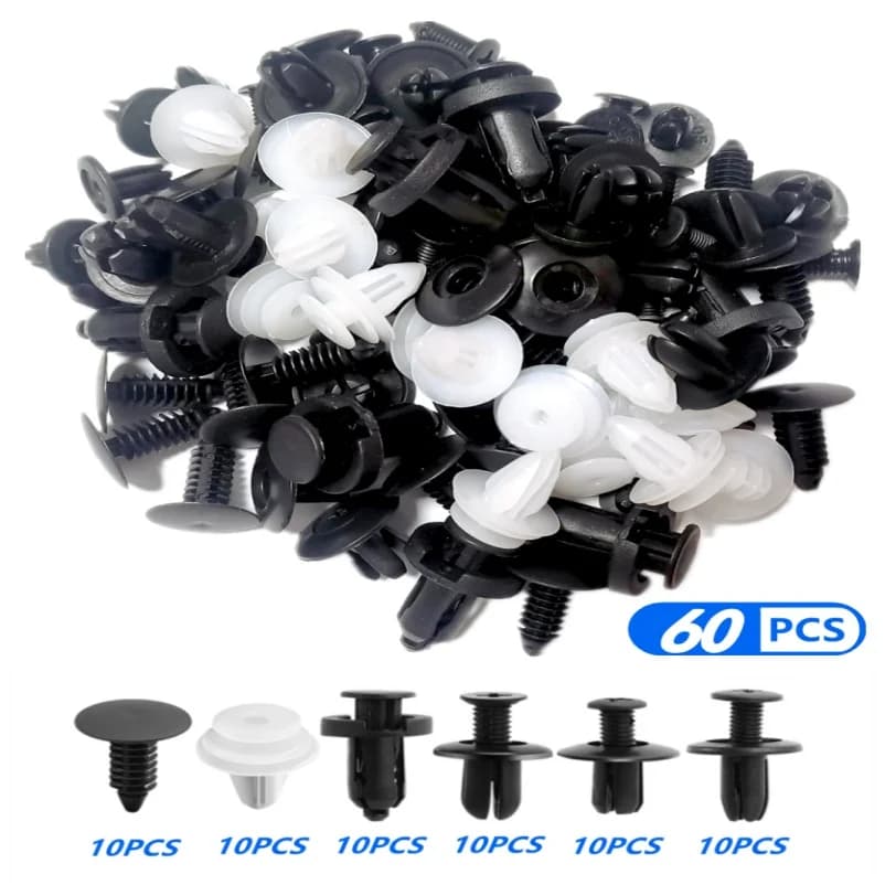 60pcs car Fastener Clip Mixed bolt screw for Dodge Journey JUVC/Charger/DURANGO/CBLIBER/SXT/DART