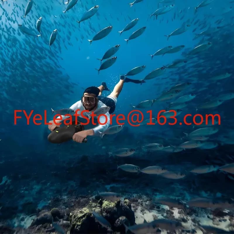 M1 Multifunctional Electric Underwater Sea Scooter Electric Booster Scooter for Diving Snorkeling Surfboard