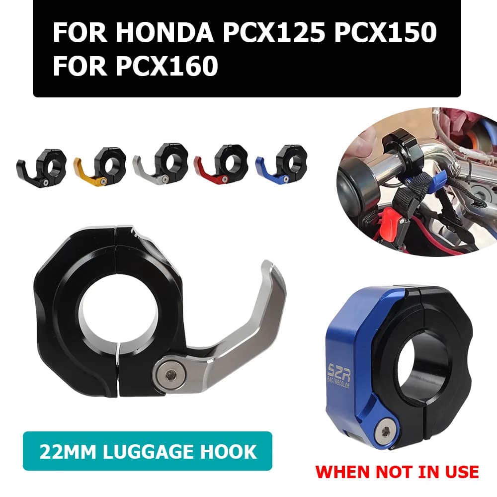 Borse per casco moto Gadget ganci per guanti borsa per bagagli gancio per gancio per HONDA PCX160 PCX 125 150 PCX 160 PCX150 PCX125 2023