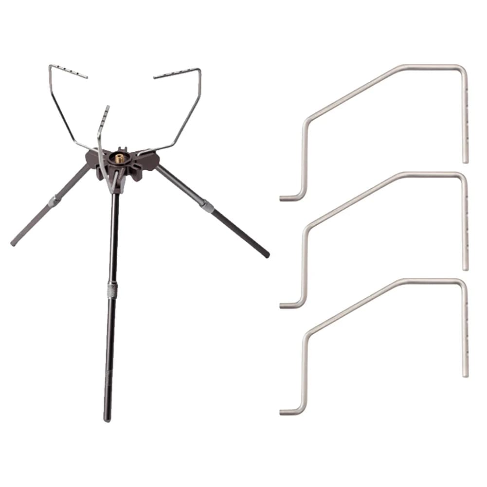 Support for camping gas stove Adjustable height gas cooker bracket Type of board Extension bracket for single stove for camping barbecue
