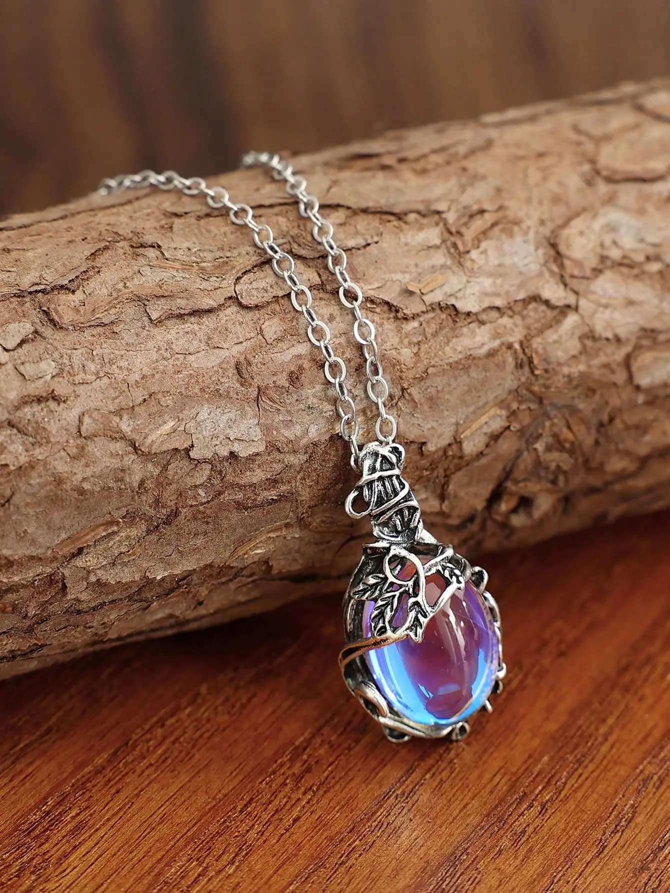 Water Drop Charm Necklace Women's Fashion Necklace