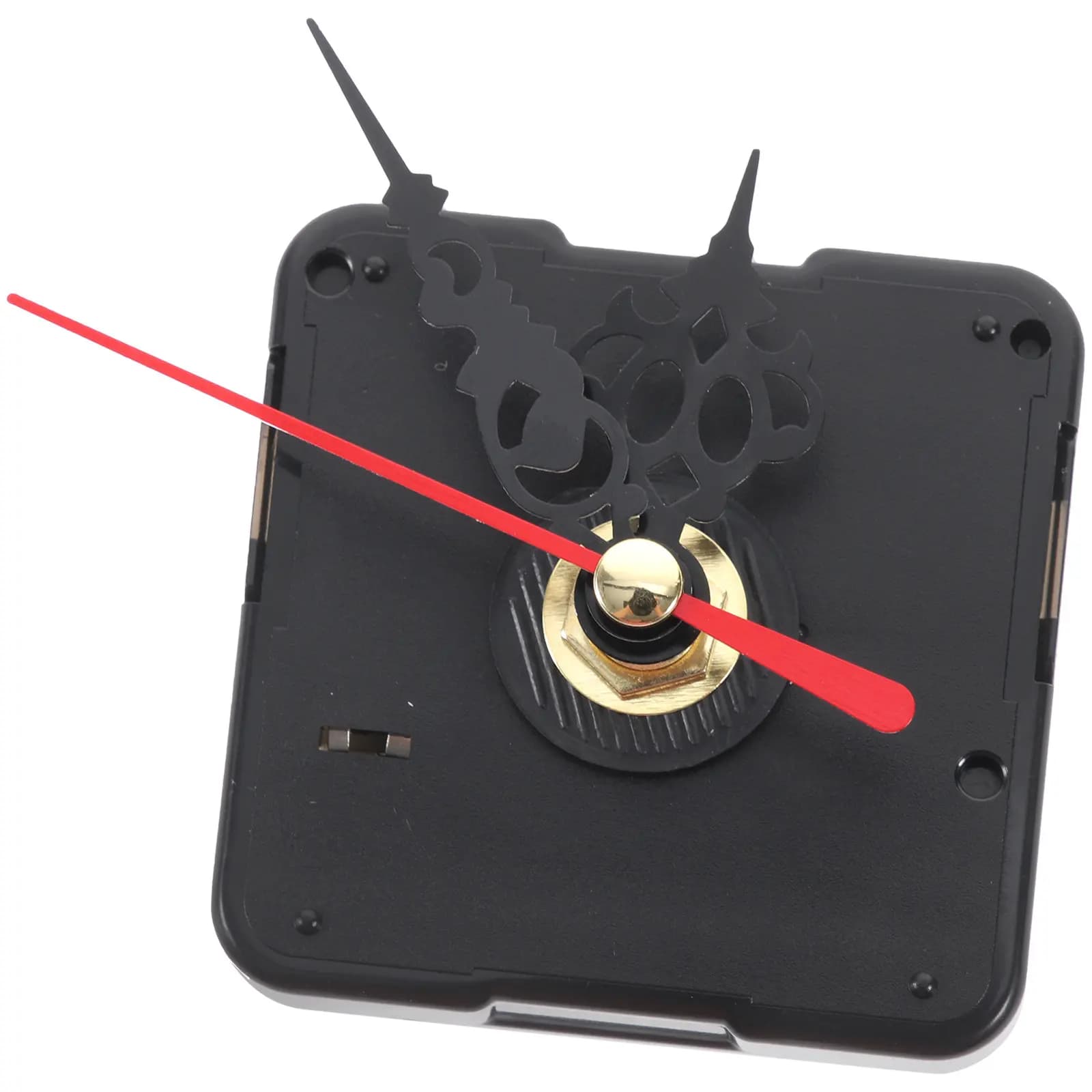 Set di 1 Kit di Ricambio per Meccanismo Orologio dal Design Semplice e alla Moda, in Plastica, per la Creazione e Riparazione di Orologi da Parete Fai-da-te e Punto Croce