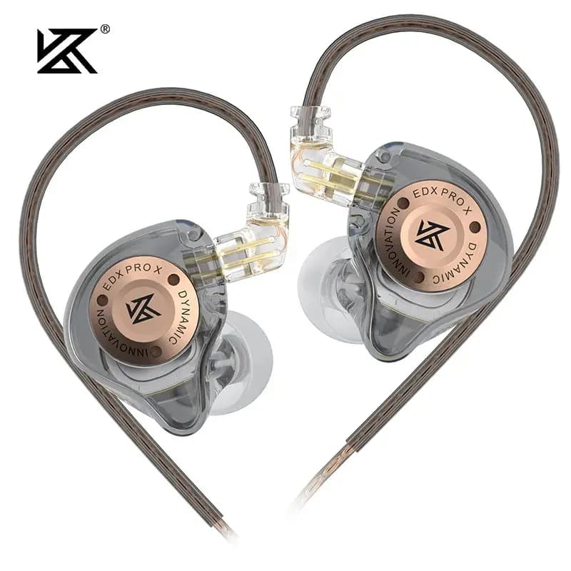 KZ EDX PRO X HIFI Stereo Bass Music Auricolari In Ear Sports Headphones Noise Cancellation